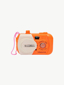 Orange white camera